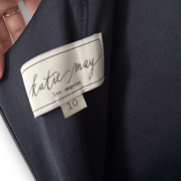 Anthropolgie BHLDN Katie May Lucy Gown Deep Navy Blue - Picture 4 of 6